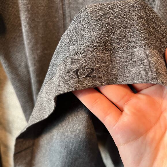 Lululemon Grey Swiftly Tech Long Sleeve Shirt Women’s Size 12 - Picture 6 of 8